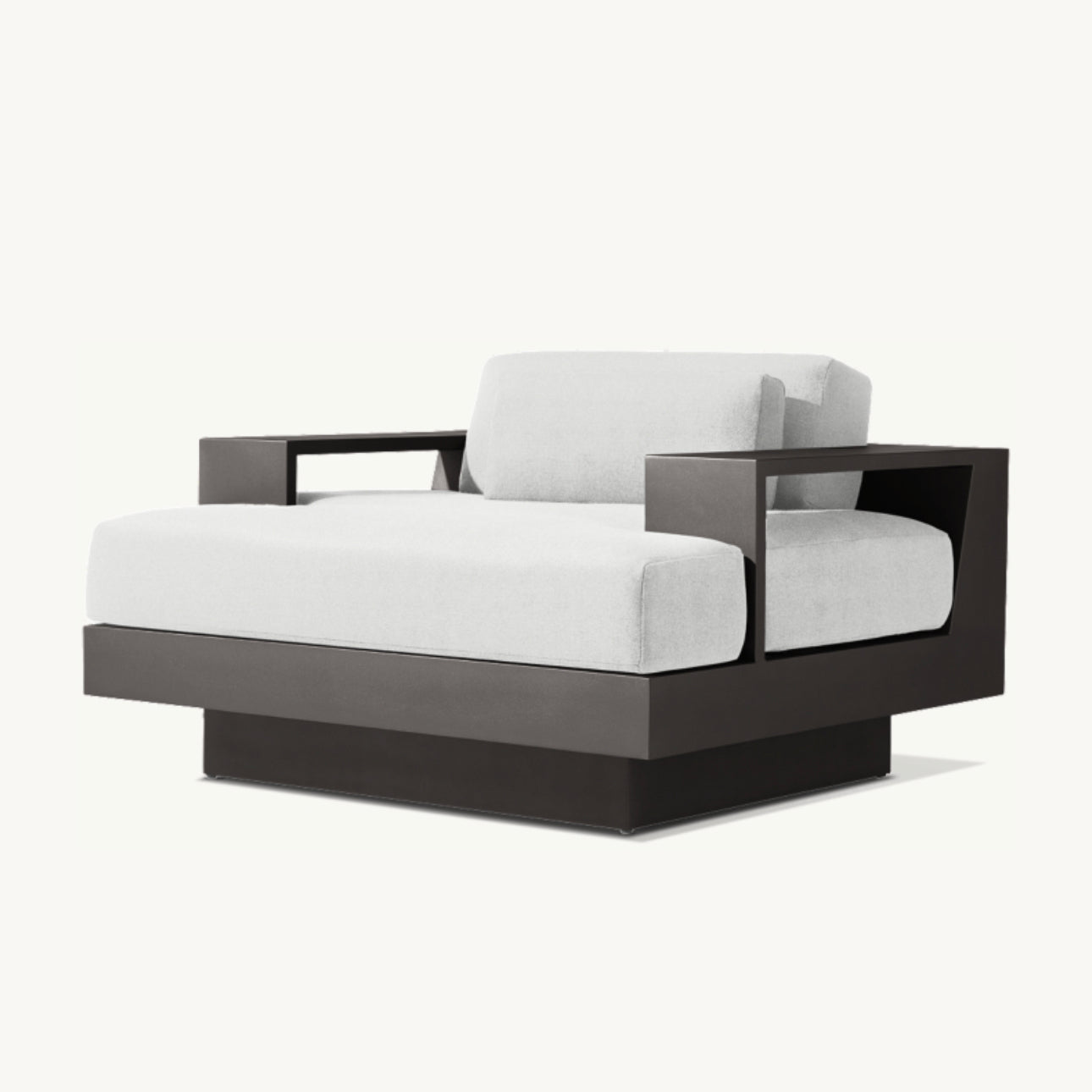 Grey Modern Aluminium “La Cala” Outdoor Chair